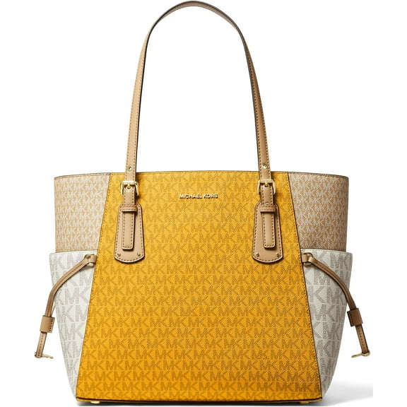 Michael Kors Voyager East West Signature Tote, Sun/Multi