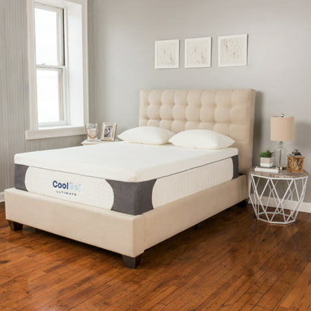 Modern Sleep Cool Gel Ultimate Gel Memory Foam 14″ Mattress + BONUS 2 Pillows