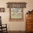 thumbnail image 6 of VHC Brands Rustic & Lodge Kitchen Window Curtains-Wyatt Tan Bedding Accessory, 16x72, 6 of 7