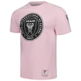 thumbnail image 2 of Men's Mitchell & Ness Pink Inter Miami CF Team Trio Lockup T-Shirt, 2 of 3