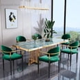 thumbnail image 3 of Nordic Luxury High End Slate Dining Tables Restaurant Designer Dining Table Simple Office Conference Tables Home Furniture My Lux Decor Round, 3 of 18