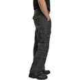 thumbnail image 2 of BRANDIT INDIVIDUAL WEAR Adult Male Pure Vintage Cargo Pants, Anthracite, Size: M (1003-12005-M), 2 of 7