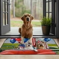 thumbnail image 4 of JRXY Dog Square Floor Mat Outside Entry Yard Patio Felt for Home Entrance - UV Resistant and Easy to Clean 19.68*39.37 in, 4 of 6