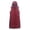 Red 2, variant on Hontri Women's Parkas, Autumn Winter New Down Vest for Women Long Over Knee Slim Versatile Hooded Down Jacket Vest Black 3Xl