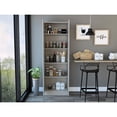 thumbnail image 6 of High-capacity five-shelf double door cabinet for various living spaces easy to put together, 6 of 7