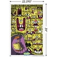 thumbnail image 3 of Nickelodeon Spongebob 25th - Faces Wall Poster with Push Pins, 22.375" x 34", 3 of 4