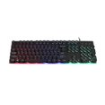 thumbnail image 3 of Teclado Mecánico Con Tapa Redonda Y Retroiluminación De Colores Mezclados, Juego Con Cable, Teclado De 104 Teclas Methold EL011935-00, 3 of 5
