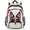 Orange, variant on Husky Dog Laptop Backpack for Women Men, 18.3 Inch Work Computer Backpacks Cute Dogs Large Nurse Bag Waterproof Casual Daypack for Travel