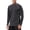 Dark Gray B, variant on Men's Long Sleeve Swim Shirt, UPF 50 Sun Protection Quick Dry Loose Fit Rash Guard for Men, UV Protection Beach Surf Swimming Water T-Shirt for Outdoor Sports Blue B L