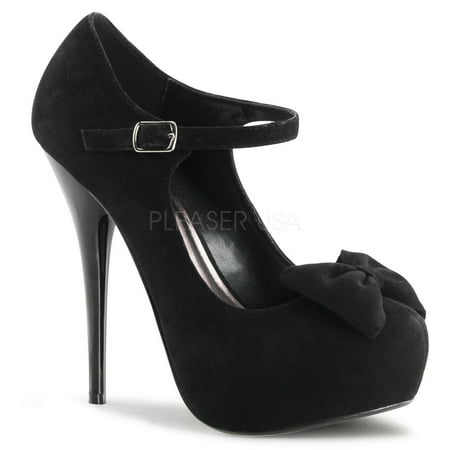Satin 4 Inch Stiletto Heels - GORGEOUS-35, 5 1/4'' Stiletto Heel 1 1/4 Hidden Platform Pump