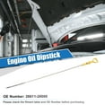 thumbnail image 2 of Unique Bargains Engine Oil Level Indicator Dipstick for Kia Rio 2006-2011 No.26611-26000 Yellow, 2 of 7