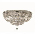 thumbnail image 1 of Elegant Lighting Tranquil 24" 12 Light Royal Crystal Flush Mount, 1 of 1