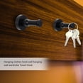 thumbnail image 3 of OULII 4Pcs Round Hooks and Corrosion-Resistant for Home Decor Outdoor, 3 of 7