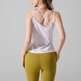 thumbnail image 6 of Snorda White Women's Side Split Sleeveless Summer Tank Top, Loose Stylish Solid Basic Shirts in Lightweight Soft Fabric, Suitable for Daily Wear, Casual Outfits, Outdoor Trips and Sports Activities, 6 of 6
