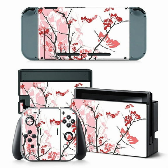 KIPLINK Nintendo Switch Skin Decal – Full Body Vinyl Cover, Anti-Scratch, Bubble-Free Installation, Flag & Artistic Designs