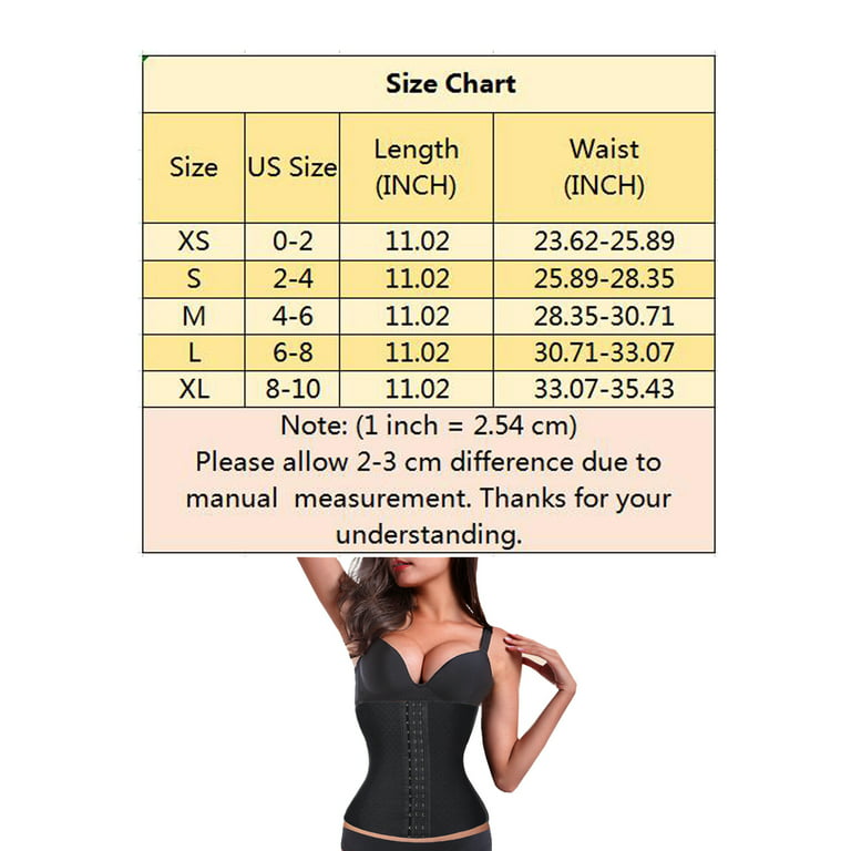 Youloveit Waist Trainer Corset Breathable And invisible Waist Shaper  Training Waist Tightener For Female Abdominal Control 