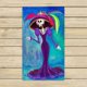 thumbnail image 1 of ABPHQTO Day Dead Catrina Skeleton Elegant Death Toallas, Beach Bath Pool Sprot Travel Hand Spa Toalla 40x70 cm, 1 of 1