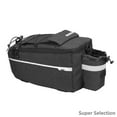 thumbnail image 3 of Insulated Bicycle Trunk Bag, Waterproof Rear Rack Pannier With Reflective Strip & Shoulder Strap, Convertible Cycling Storage For Commuting, MTB, Touring (11L, Multiple Colors),Grey, 3 of 5