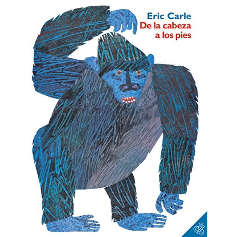 Portada del libro De la cabeza a los pies de Eric Carle