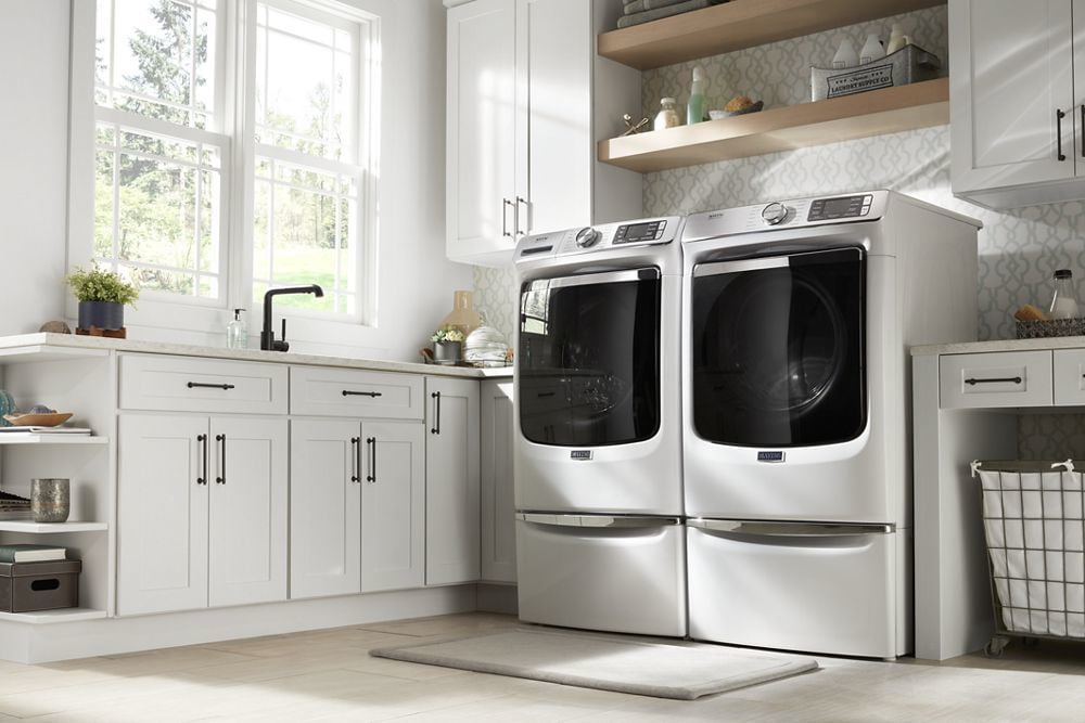 MAYTAG MHW8630HW Smart Front Load Washer with Extra Power and 24-Hr Fresh Hold(R) option - 5.0 cu. ft.