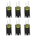 thumbnail image 3 of 100Pcs LED Holder 3mm Lampshade 90 Degree Bend with Light Industrial Control ComponentsYellow Light, 3 of 14