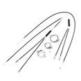 thumbnail image 1 of Complete Bmx Bicycle Brake Cables Bicycle Gyro System Front Rear, 1 of 5