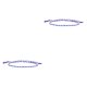 thumbnail image 3 of Qarigey trenzada Accesorio de moda Mujeres Hombres Accesorios de joyería Pulseras de hilo con borlas Decoraciones Tipo 27 tipo 27 2piezas Qarigey CBP321536, 3 of 6