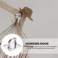 thumbnail image 3 of RUNROTOO 2Ud Gancho En Ojo De Para Suspensión Pesada Y Montaje Fácil, 3 of 8