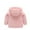 Pink, variant on FRSASU Toddler Kids Baby Grils Boy Ear Zipper Solid Thick Hooded Coat Warm Outwear White 18-24 Months