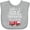 AC-Heather Grey, variant on Inktastic Future Firefighter Like Daddy Boys Baby Bib