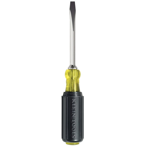 Desarmador Plano Klein Tools 600-4 1/4x4 Alta Resistencia