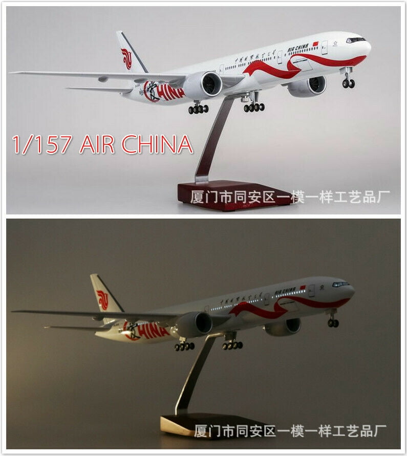Details about   1/157 AIR China Boeing B777 Airplane Model  Passanger Plane Aricraft w/LED Light 