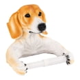 thumbnail image 1 of Lipstore Porte-Papier Ornement en Résine Robuste Mural pour Cuisine Garages Lavabo Chien, 1 of 8