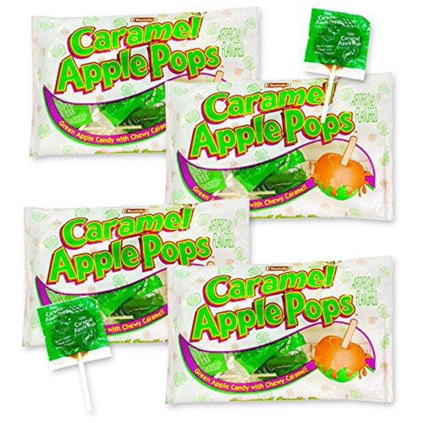 Tootsie Caramel Apple Pops [Limited Edition] 5 oz. 4 Pack