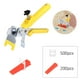 thumbnail image 1 of Sistema De Nivelación De Azulejos Herramienta De Nivelación De Pisos Herramientas De Construcción 1 * Alicates + 500 * Clips Blancos + 200 * Cuñas Rojas Kearding TO003717-00, 1 of 6