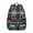 Black-23, variant on Vintage Bohemian Laptop Backpack - 17 Inch Compartment & Anti-Theft Features | Tribal Print College Bag for Women, Men & Style-Conscious Students