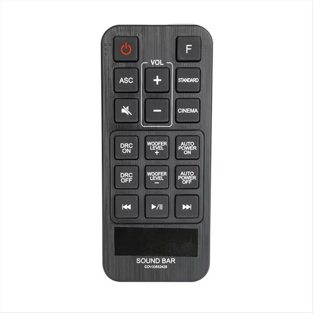 COV33552428 Mando A Distancia para de Barra de Sonido SPH2B-P SH2 SH3B SPH3B-W
