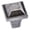 Nickel Tones, variant on Hickory Hardware Altair Collection Knob, 1" Dia. Sq - Black Nickel Vibed