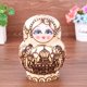 thumbnail image 5 of Muñecas rusas de madera con diseño de Castillo Matryoshka para niñas Tmvgtek 10 capas por juego manualidades hechas a mano decoración del hogar de Año Nuevo, 5 of 6