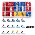 thumbnail image 2 of Kit de 280 Conectores de Crimpado, Conectores de Pala Macho y Hembra de 2,8 mm, 4,8 mm y 6,3 mm, Terminales de Crimpado, Conectores Eléctricos, 2 of 5