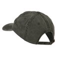 thumbnail image 3 of Number 1 Dad with Necktie Embroidered Washed Cap - Black OSFM, 3 of 5