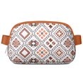 thumbnail image 1 of Waterproof Ethnic Fanny Pack - Rustic Earthy Waist Bag, Adjustable for Sports Enthusiasts & Travelers, 1 of 1