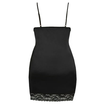HYSYSB Nightgowns for Women balconette Bras for Women nighty for Women spaghetti Strap Nightgown womens Nighte Dress Plus Size Sexy Lace Lingerie Nightwear Sleepskirt chemise for Women Black 5XL