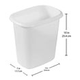 thumbnail image 2 of Bote de basura Rubbermaid de 6 cuartos de galón para dormitorio, baño, oficina (, 2 of 4