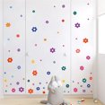 thumbnail image 1 of Adhesivos de pared con dibujos animados de flores coloridas, 1 of 3