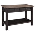thumbnail image 1 of Signature Design by Ashley Tyler Creek Modern Farmhouse Sofa Table, Brown & Black, 1 of 2