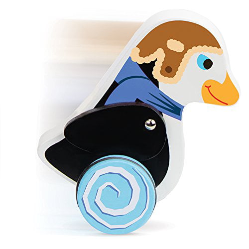 Radical Racers Madcap Penguin Wooden Push-Along Walking Toy 