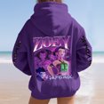 thumbnail image 3 of Demon Pop Hunters Movie Hooded Sweatshirt, HUNTR/X Rumi,Mire Zoeyy Kids Long Sleeve Sweatshirt,HUNTR/X Print,Girls' Fashion Casual Long Sleeve Printed Crew Neck Sweatshirt Top, 3 of 3