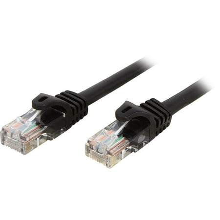 UPC: 0065030786119 | StarTech.com 45PATCH3BK 3 ft. Cat 5E Black Cat. 5E UTP Patch Cable