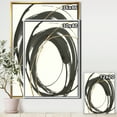 thumbnail image 2 of Gold Glamour Circle I - Posh & Luxe Framed Canvas, 2 of 3